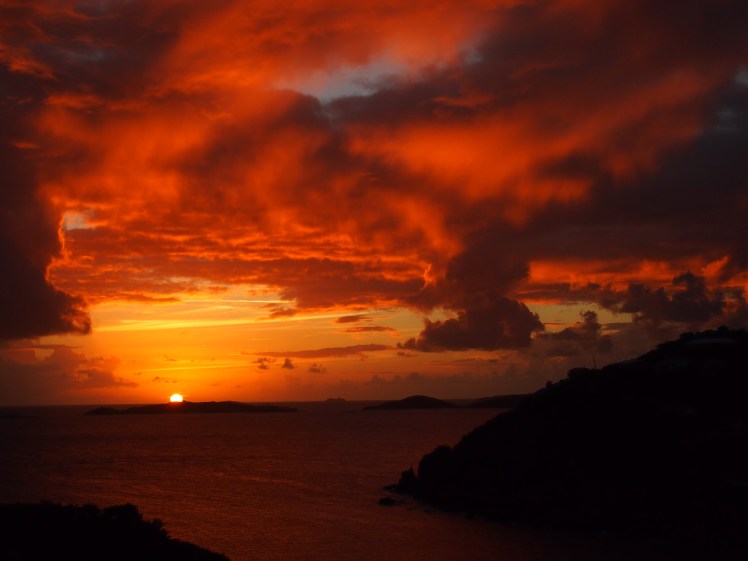 The Sun Sets on St. John