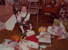 How could a 1 year old not be confused by this menagerie?