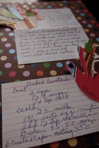 Thanksgiving Memories Craft