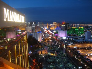 Vegas Skyline Night