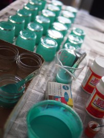 Tinted Mason Jar Supplies