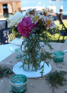 Mason Jar Centerpiece
