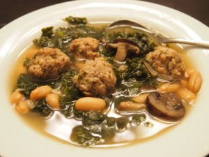 Kale-Meatball-Soup