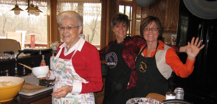Sue Shirley Cooking Kitchen Holiday