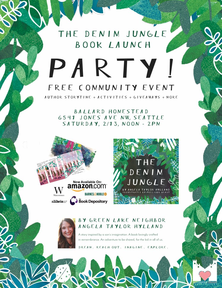 Flyer Denim Jungle Party