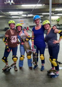 Skateboard Skate Moms Ladies